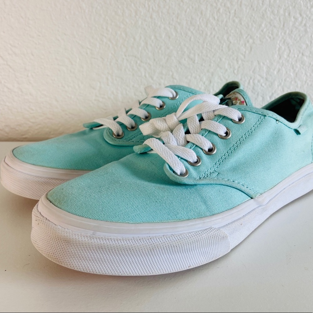 Vans TB4R Paled Turquoise Floral Print